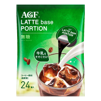 AGF 浓缩液体胶囊速溶冰咖啡 杯装浓浆咖啡液  便携装 无糖18g*24粒