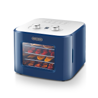 摩飞电器（Morphyrichards）干果机烘干机 冻干机家用果干机小型水果风干机宠物零食机食物水果食品 轻奢蓝