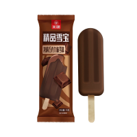 光明 精品雪宝雪糕70g×6支 浓情巧克力味冰淇淋 冷饮冰激凌