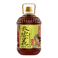 长安花(changanhua) 长安花菜籽油醇香风味5L压榨非转基因家用纯正低芥酸青海食用油