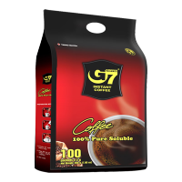 中原（TRUNG NGUYEN） G7美式黑咖啡100包 0蔗糖添加0脂肪纯黑苦咖啡速溶粉200g 黑咖啡100包（含10包黑咖）