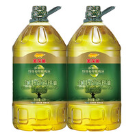 金龙鱼 添加10%特级初榨橄榄食用植物调和油4L*2 食用油 非转 橄榄调和油