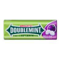 绿箭(DOUBLEMINT)无糖薄荷糖黑加仑子味约35粒/瓶 口气清新糖口香糖