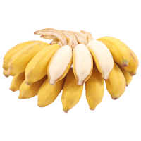 果迎鲜香蕉 新鲜水果 广西小米蕉 小芭蕉 小香蕉 大香蕉 苹果蕉 需催熟 小米蕉9斤