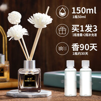 尚容(买1发3)无火香薰卧室空气清新剂卫生间清香持久芳香室内除味家用厕所除臭藤条香薰 栀子花xx023001zh