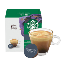 星巴克（Starbucks）多趣酷思咖啡胶囊12颗 意式浓缩重度烘焙黑咖啡 新老包装随机发货