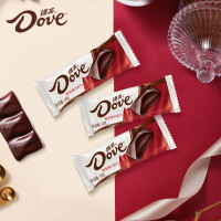 德芙（Dove）丝滑牛奶巧克力排块休闲零食婚庆喜糖实惠装520送女友生日礼物 德芙什锦 盒装 222g