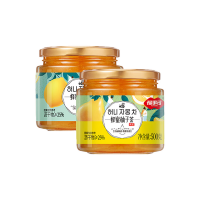 福事多【柠檬柚子组合】蜂蜜柠檬柚子茶500g韩国风味水果茶饮料下午茶 蜂蜜柠檬茶500g+蜂蜜柚子茶500g