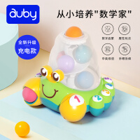 澳贝(auby)婴儿童玩具可充电数字认知蟹学习数学早教机启蒙爬行玩具生日礼物