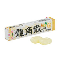 日本原装进口 龙角散草本喉糖 香檬味 10粒/条 水果味糖果薄荷糖