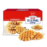 丹夫 芝士肉松华夫饼礼盒1080g/箱 网红小零食手撕面包营养整箱早餐食品 饼干蛋糕休闲零食伴手礼