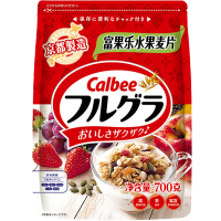 卡乐比（Calbee） 卡乐比水果麦片富果乐燕麦片坚果干吃泡酸奶营养早餐冲饮 原味700g
