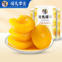 华味亨 黄桃罐头425g*3罐 水果罐头方便食品新鲜糖水黄桃罐头水果罐头 425g黄桃罐头*3罐