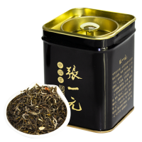 张一元 特级茉莉花茶50g/罐 绿茶茶叶 茉莉香浓 特级茉莉花茶黑罐50g