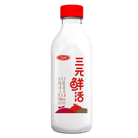 三元【10天预售】 鲜活牛奶780ml/瓶牛奶学生奶早餐 【2瓶装】三元鲜活牛乳780ml