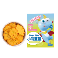 小鹿蓝蓝宝宝饼干零食独立小包装零食儿童牛奶水果蔬菜饼干 彩虹饼干（水果味）