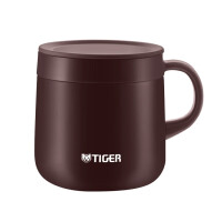 虎牌（TIGER）保温杯水杯杯子茶杯咖啡杯真空办公杯 MCI-A28C 咖啡色T 280ml