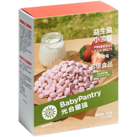 光合星球babycare酸奶溶豆 零食溶豆益生菌水果零食小雪豆 草莓味 20g/盒