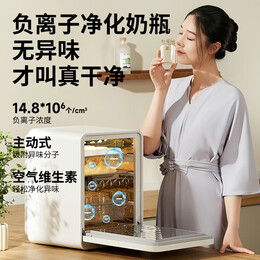 小白熊SnowBear消毒柜 婴儿奶瓶消毒烘干一体机紫外线消毒器 2027MAX款32颗灯珠 25L 紫外线消毒