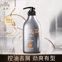 seeyoung 滋源 男士茶籽勁爽控油去屑洗發(fā)水 535ml