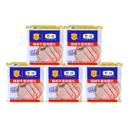 MALING 梅林 午餐肉罐頭 340g*5罐