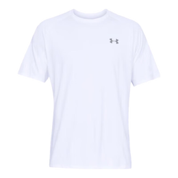 UNDER ARMOUR 安德瑪 UNDER官方男子短袖春夏新款跑步T恤衫運動健身服戶外休閑干爽透氣半袖 1326413-100白色/輕盈透氣 XL