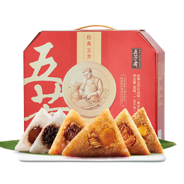 WU FANG ZHAI 五芳齋 經(jīng)典五芳 粽子禮盒裝 6口味 1.68kg