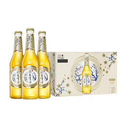 風(fēng)花雪月 啤酒 云南特釀 云南產(chǎn) 茉莉花香特釀 325mL 24瓶 整箱裝