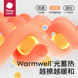 bc babycare新生婴儿绒款带帽浴巾柔吸水速干宝宝儿童洗澡浴袍盖毯儿童浴巾 带帽款-鲸鱼哈沃伊（105*105cm）