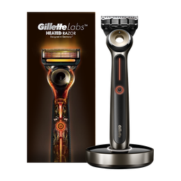 Gillette 吉列 LABS熱感手動剃須刀 禮盒款 （1刀架+6刀頭+充電底座）