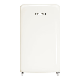 MINIJ 小吉 BD-100M F1 風(fēng)冷單門冰箱 100L 奶酪白