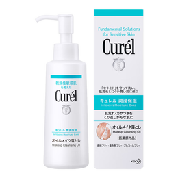 珂润（Curel）保湿卸妆油 润浸保湿水溶性卸妆油温和卸妆 敏感肌适用 150ml