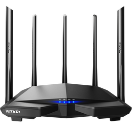 Tenda腾达 AC7 1200M 穿墙增强型 无线路由器 家用5G双频 智能游戏路由 WiFi信号放大