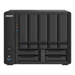 QNAP 威聯(lián)通 TS-932PX 4G企業(yè)級 桌面式 九盤位 網(wǎng)絡存儲服務器NAS磁盤陣列