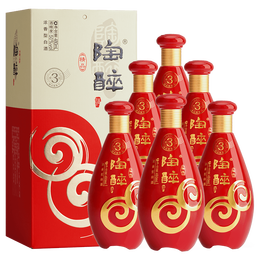 沱牌酒 精品窖藏 陶醉系列 浓香型白酒 陶醉酒 送礼宴席婚礼宴请 50度 480mL 6瓶 整箱装 陶醉三