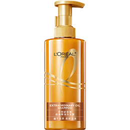 欧莱雅奇焕炫亮精油洗发水大金瓶洗发露440ml(适合干枯毛躁发质)