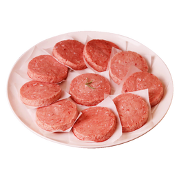 17日20點：zenew 真牛館 牛肉生鮮 和牛牛肉 漢堡餅 兒童早餐食材 牛肉餅-10片裝1KG