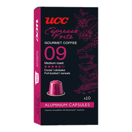 UCC 悠詩詩 咖啡品鑒師系列膠囊咖啡09號 濃縮馥特適配Nespresso機型 10粒裝