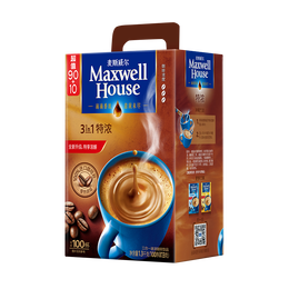 Maxwell House 麥斯威爾 咖啡 三合一特濃味速溶咖啡粉1300g