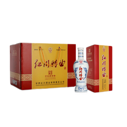 PLUS會員：紅川 特曲 青瓷 52%vol 濃香型白酒 500ml*6瓶 整箱裝