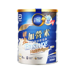 雅培港版加营素全营养配方粉进口成人中老年奶粉怡保康低糖均衡营养粉 活力加营素 香草味850g【效期:26年12月】