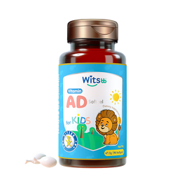 witsBB 健敏思 0-3歲嬰幼兒維生素AD無(wú)敏ad 90粒