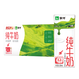 MENGNIU 蒙牛 純牛奶 200ml×24盒*2箱