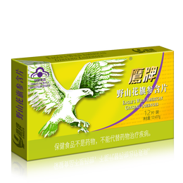 HAWKS 鷹牌 花旗參含片12片x3盒