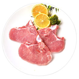 JL 金鑼 精修免切帶骨豬排片 1kg