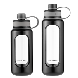 富光 LDS1002800- 玻璃杯 1000ml 極夜黑