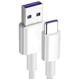 SnowkidsType-C數(shù)據(jù)線充電線超級快充5A華為Mate6050Pro/P30榮耀小米安卓手機快充線1.5米加長2條