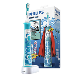 PHILIPS 飛利浦 兒童護(hù)齒系列 HX6322/04 兒童電動牙刷 藍(lán)色 藍(lán)牙款