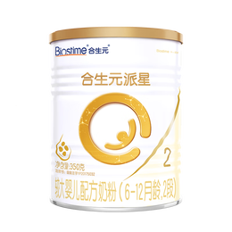 BIOSTIME 合生元 派星2段350g 900g 較大嬰兒配方牛奶粉（6-12個(gè)月）法國原裝進(jìn)口 派星2段350g