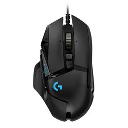 logitech 羅技 G502 HERO 主宰者 有線鼠標(biāo) 16000DPI RGB黑色